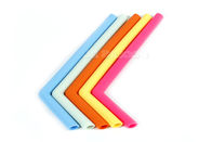 Collapsible Drinking Food Grade Silicone Straws Non - Stick Easy To Clean